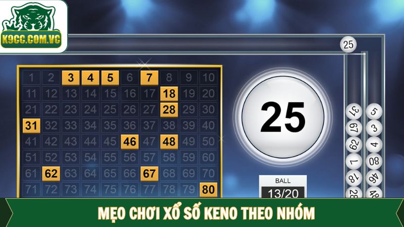 Mẹo Chơi Xổ Số Keno - K9CC Bật Mí 4 Bí Kíp Chọn Số Chuẩn 4 Mẹo chơi Xổ số Keno theo nhóm