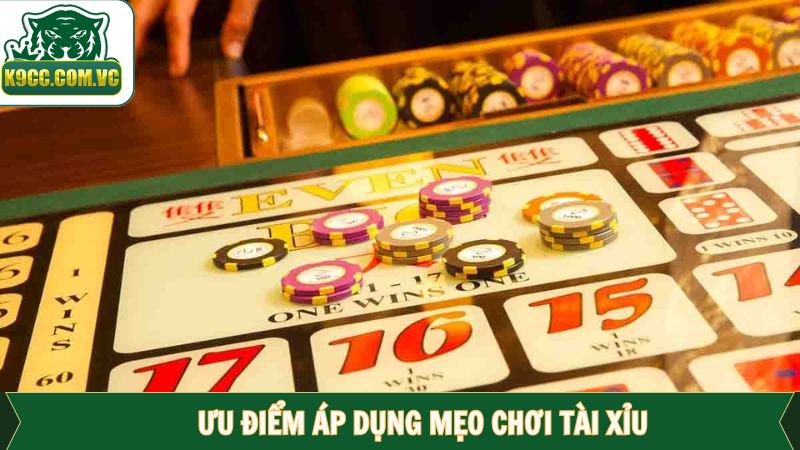 Mẹo Chơi Tài Xỉu - Bí Quyết Ôm Trọn Tiền Thưởng Từ K9CC 2 Lợi ích lớn của việc có chiến thuật rõ ràng