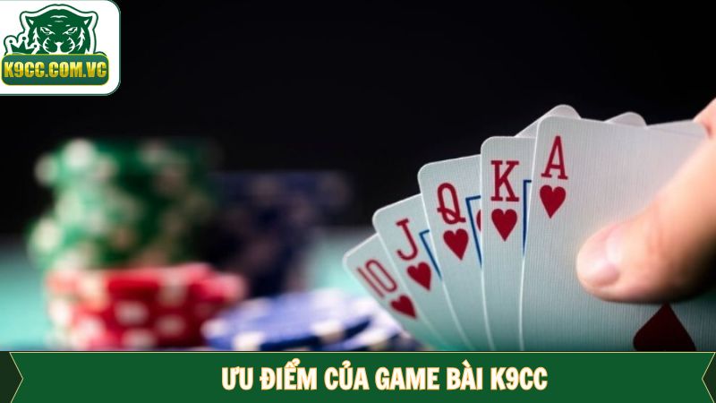 Game Bài K9CC - Điểm Đến Giải Trí Cho Những Tay Chơi Kỳ Cựu 2 Một số ưu điểm xuất hiện trong game bài K9CC