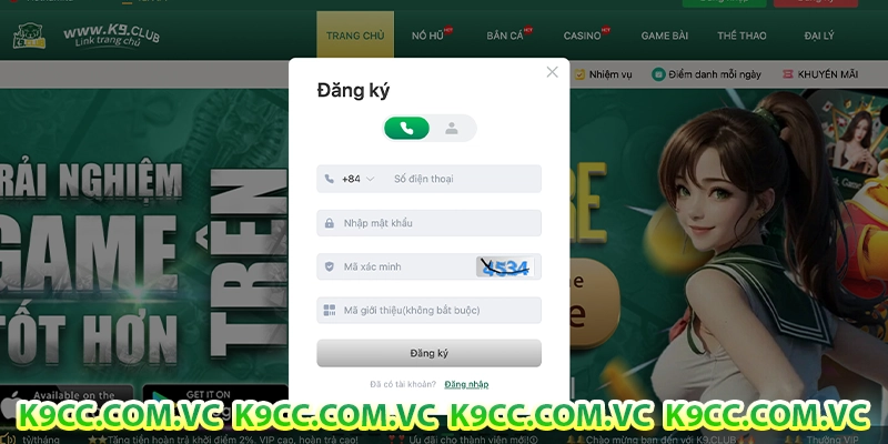 K9CC : Trang Chủ 26 Hướng dẫn đăng ký K9CC chi tiết